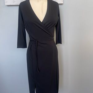 Max Studio Dress black tie wrap